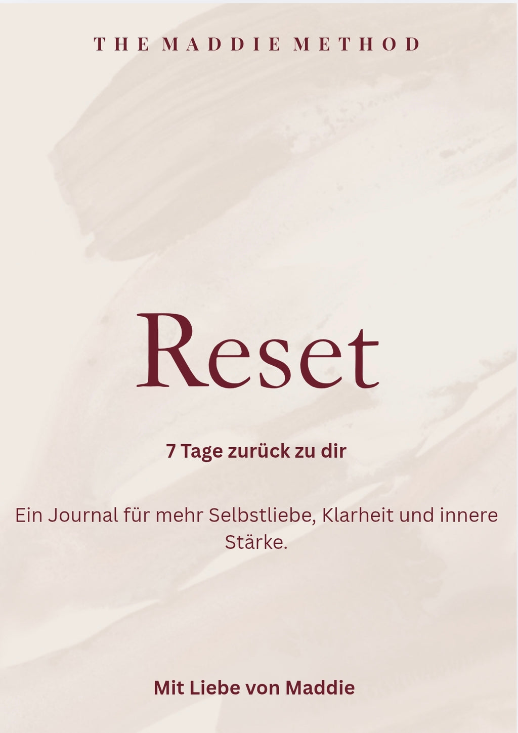 RESET – 7 Tage zurück zu dir