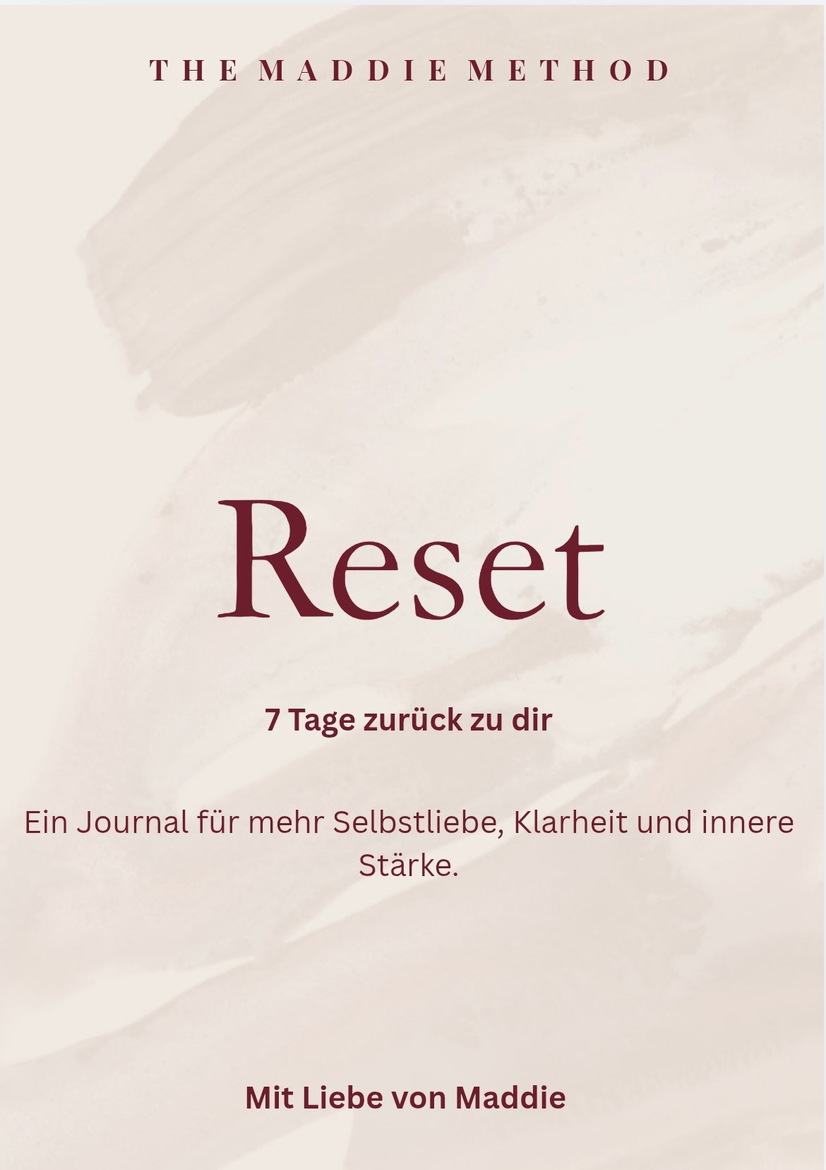 RESET – 7 Tage zurück zu dir