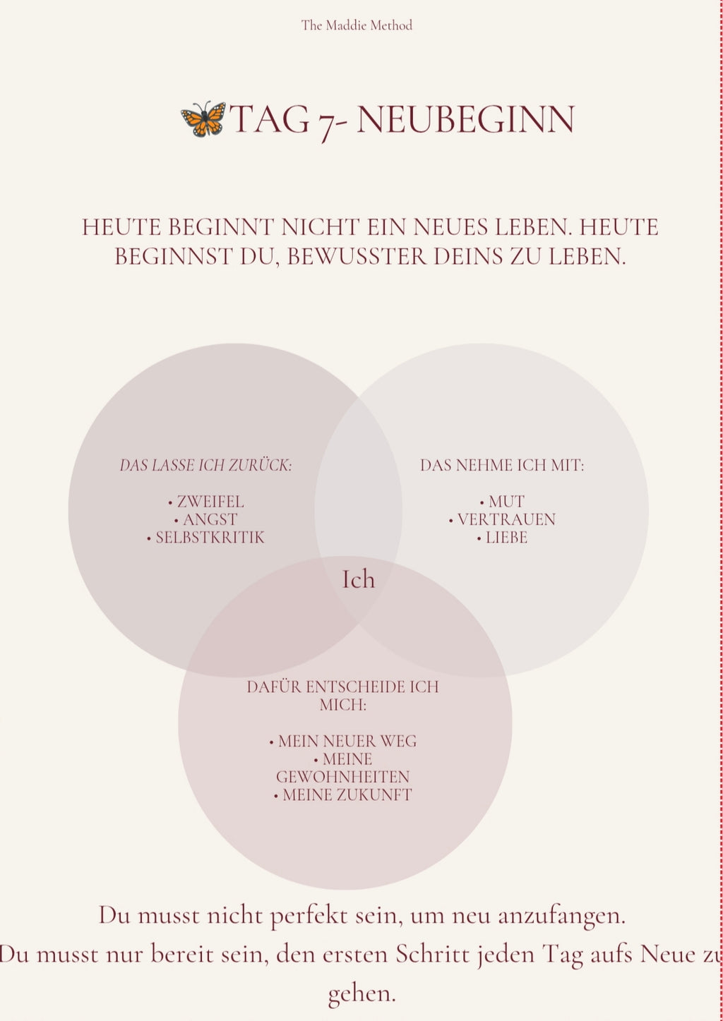 RESET – 7 Tage zurück zu dir