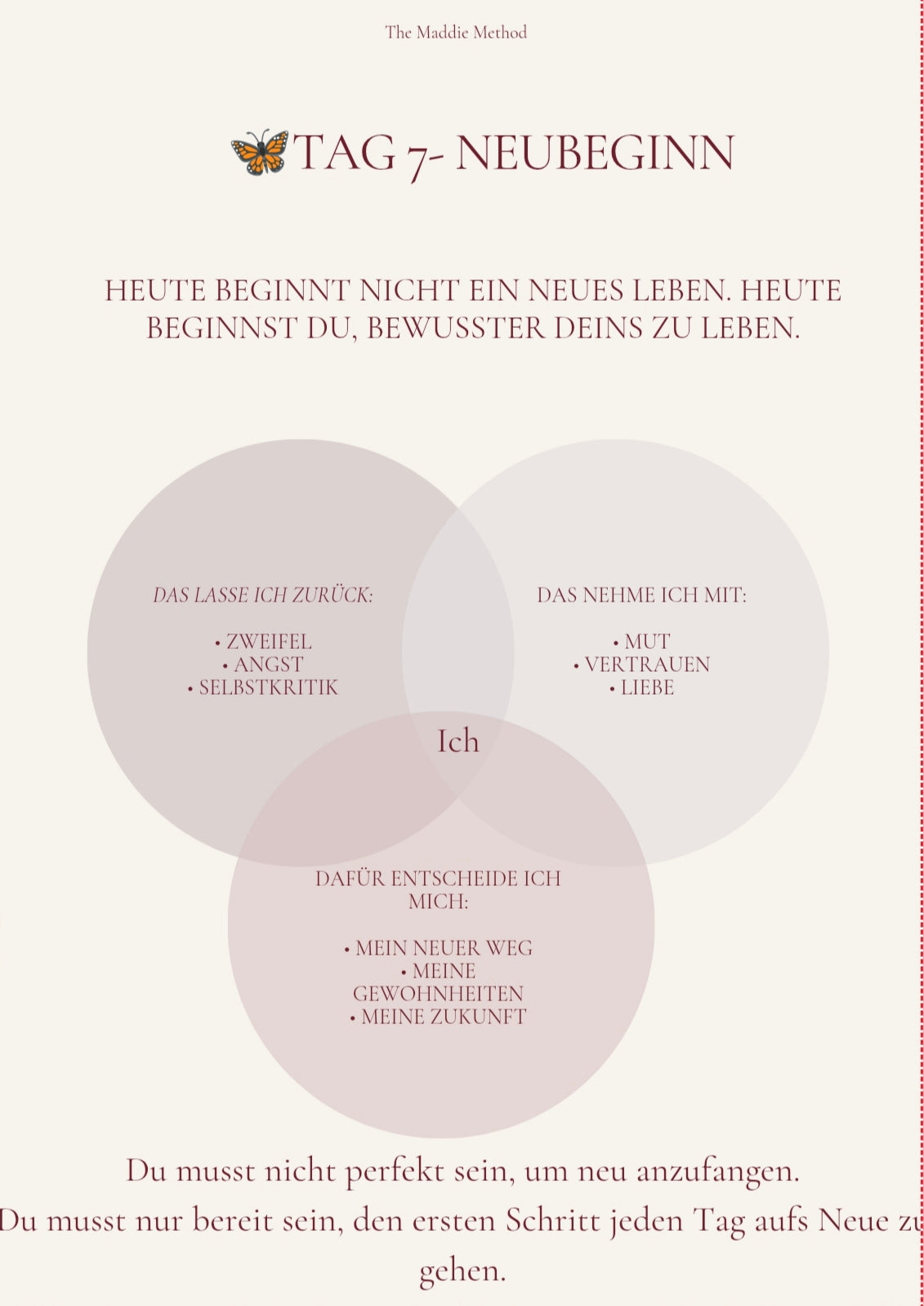 RESET – 7 Tage zurück zu dir